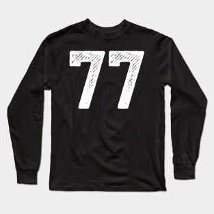 Seventy Seven 77 Long Sleeve T-Shirt